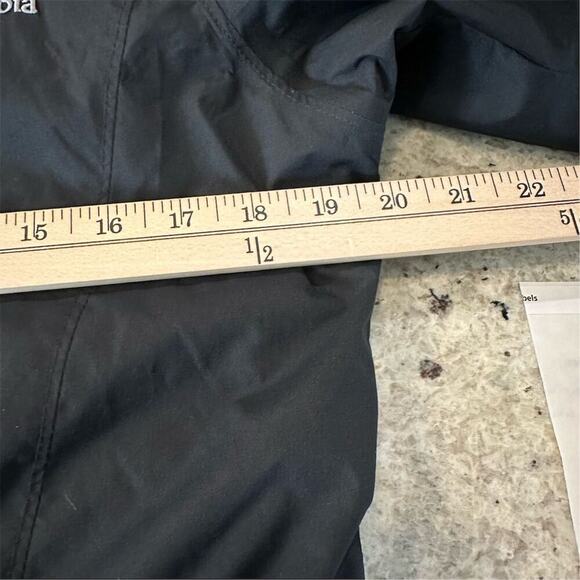 Columbia Women's Waterproof Jacket Black fleece lining Size S Mid-Length Casual - Picture 9 of 12